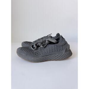 NOBULL Diamond Knit Runner Grey Athletic Shoes Men 7 Women 8.5